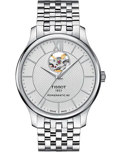 Tissot Tradition Powermatic 80 Open Heart T063.907.11.038.00